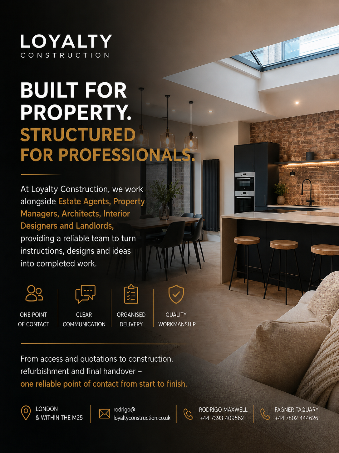 Loyalty Construction property services project